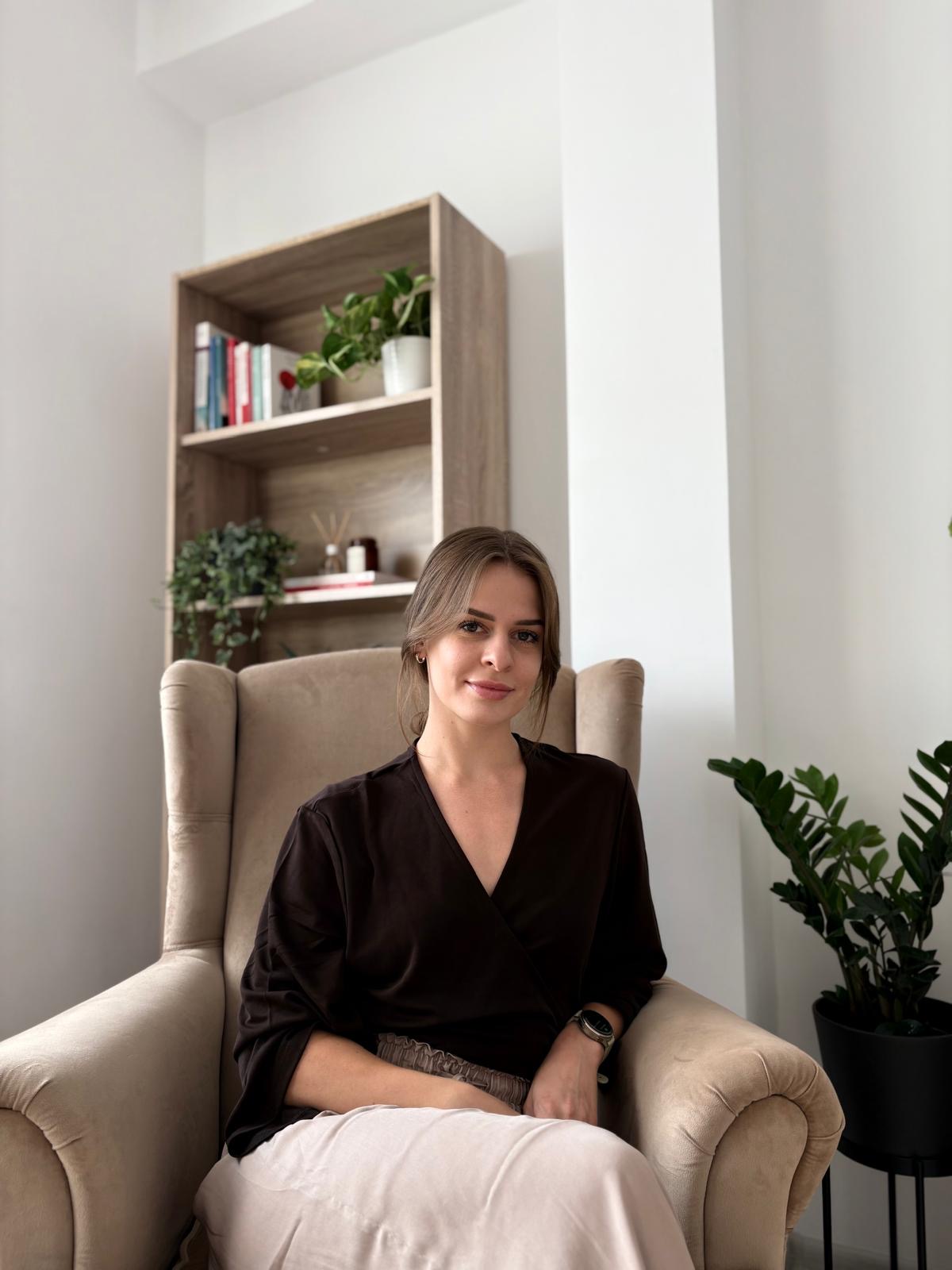 mgr Gabriela Wlezień — psychoterapeuta